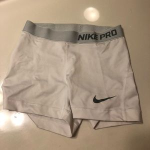 Nike pro spandex shorts